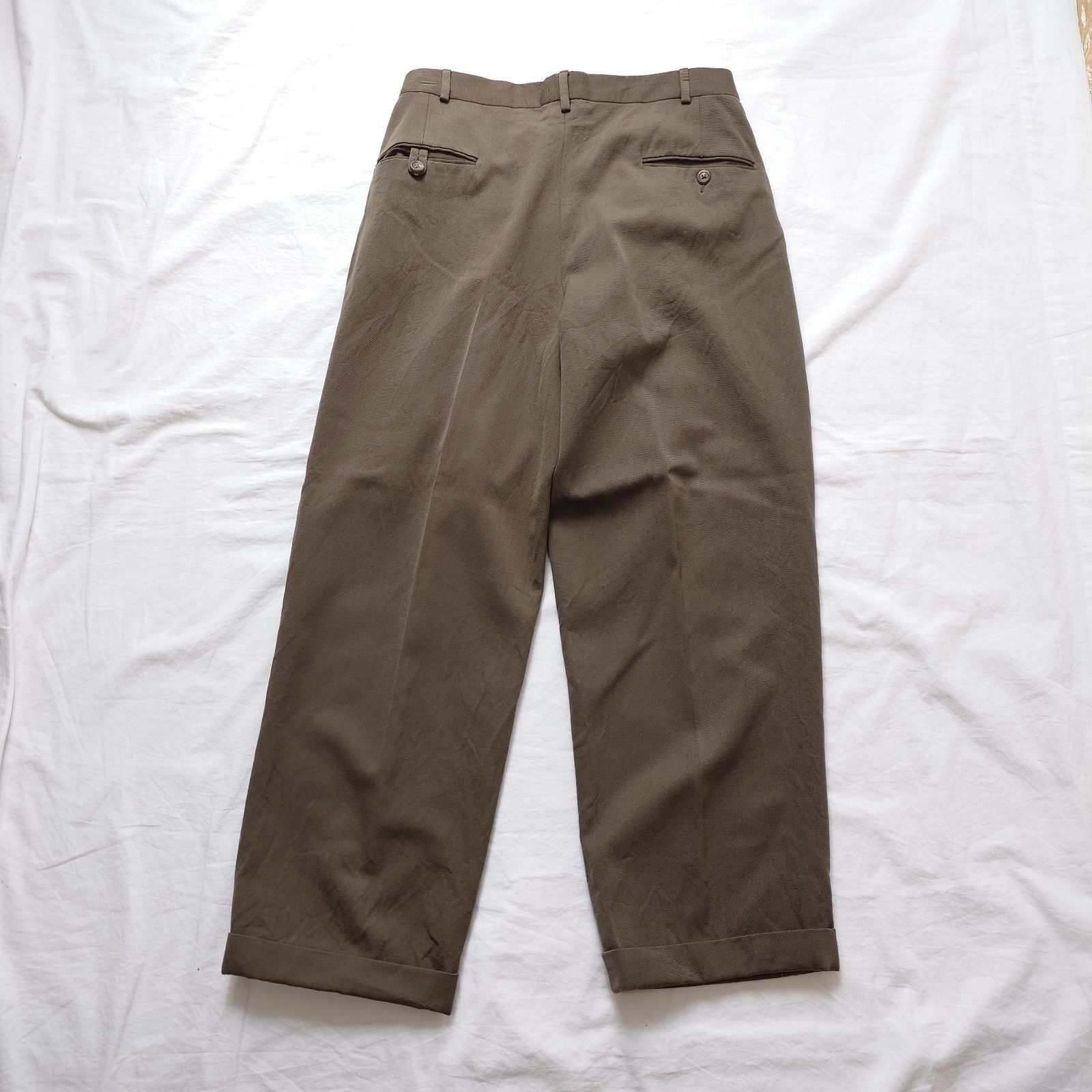 80's Ralph Lauren TALONジップ スラックス Polo by Ralph Lauren