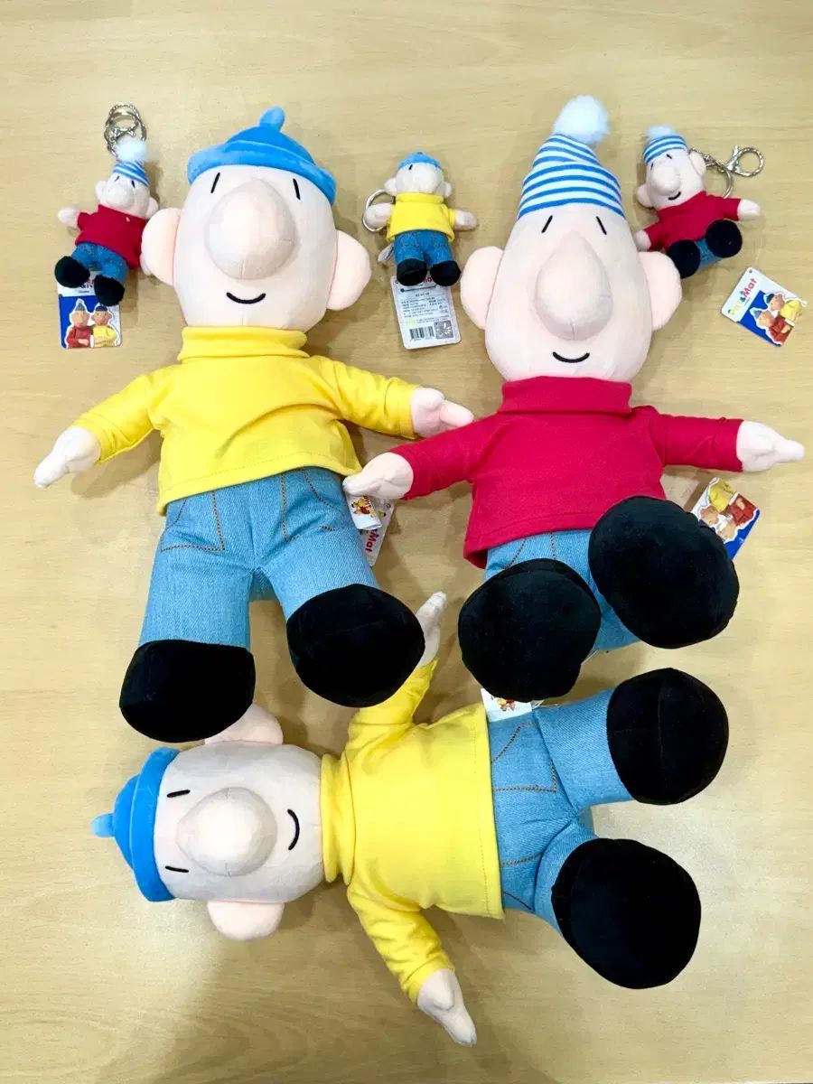 パトとマット 中型 ぬいぐるみ ガチャ キーホルダー バッグホルダー リング セット 新品 (まとめ売り)