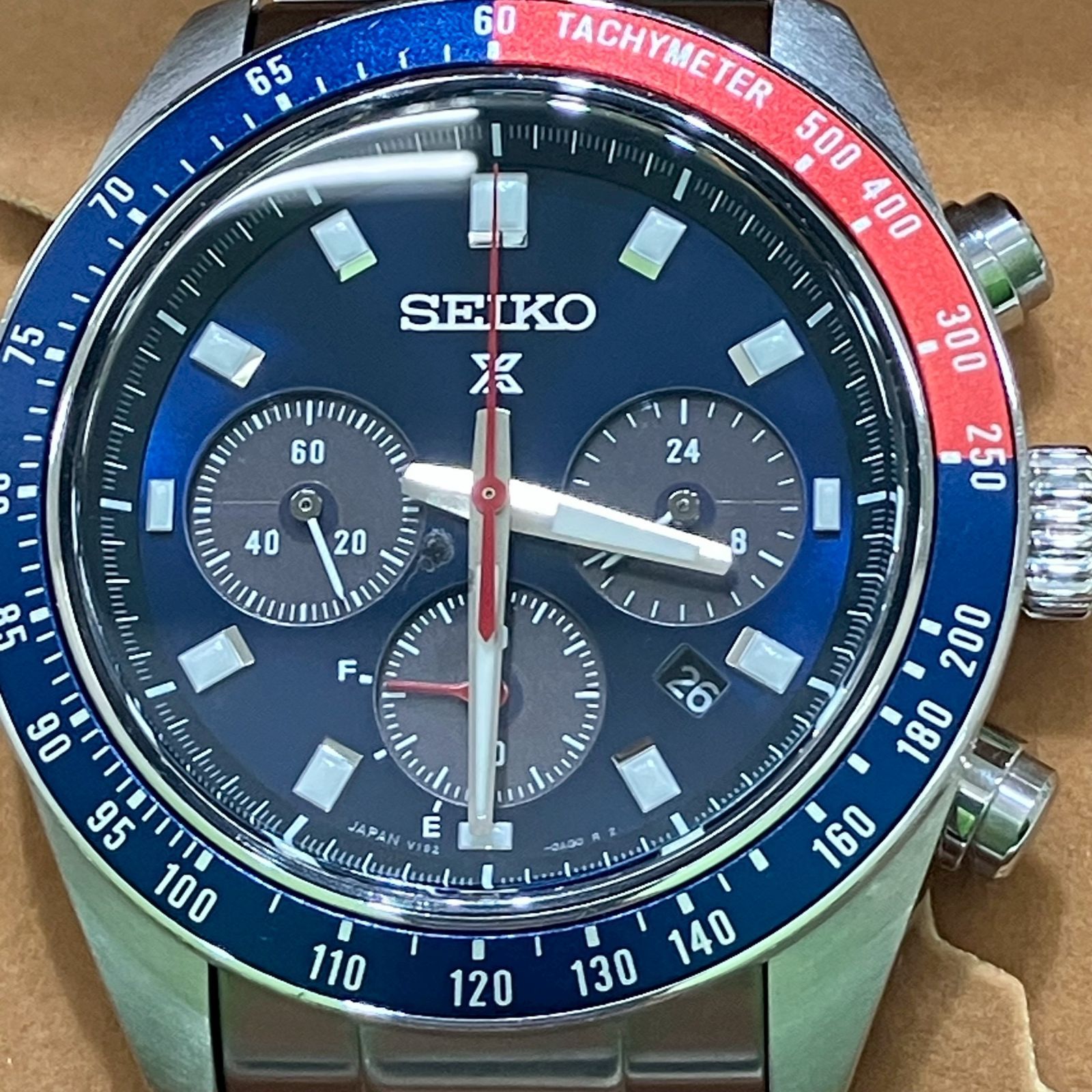 SALE 【長】セイコー 腕時計 プロスペックス スピードタイマー SBDL097 