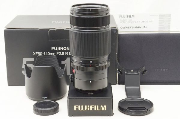 ☆美品☆ FUJIFILM フジフィルム FUJINON XF 50-140mm F2.8 R LM OIS WR 元箱 付属品 ♯26052204