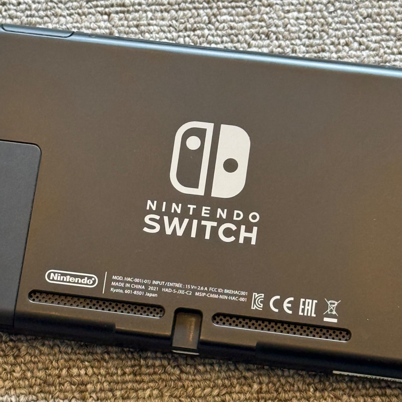 5-156【本体美品】Switch 本体 バッテリー強化版 グレー - メルカリ