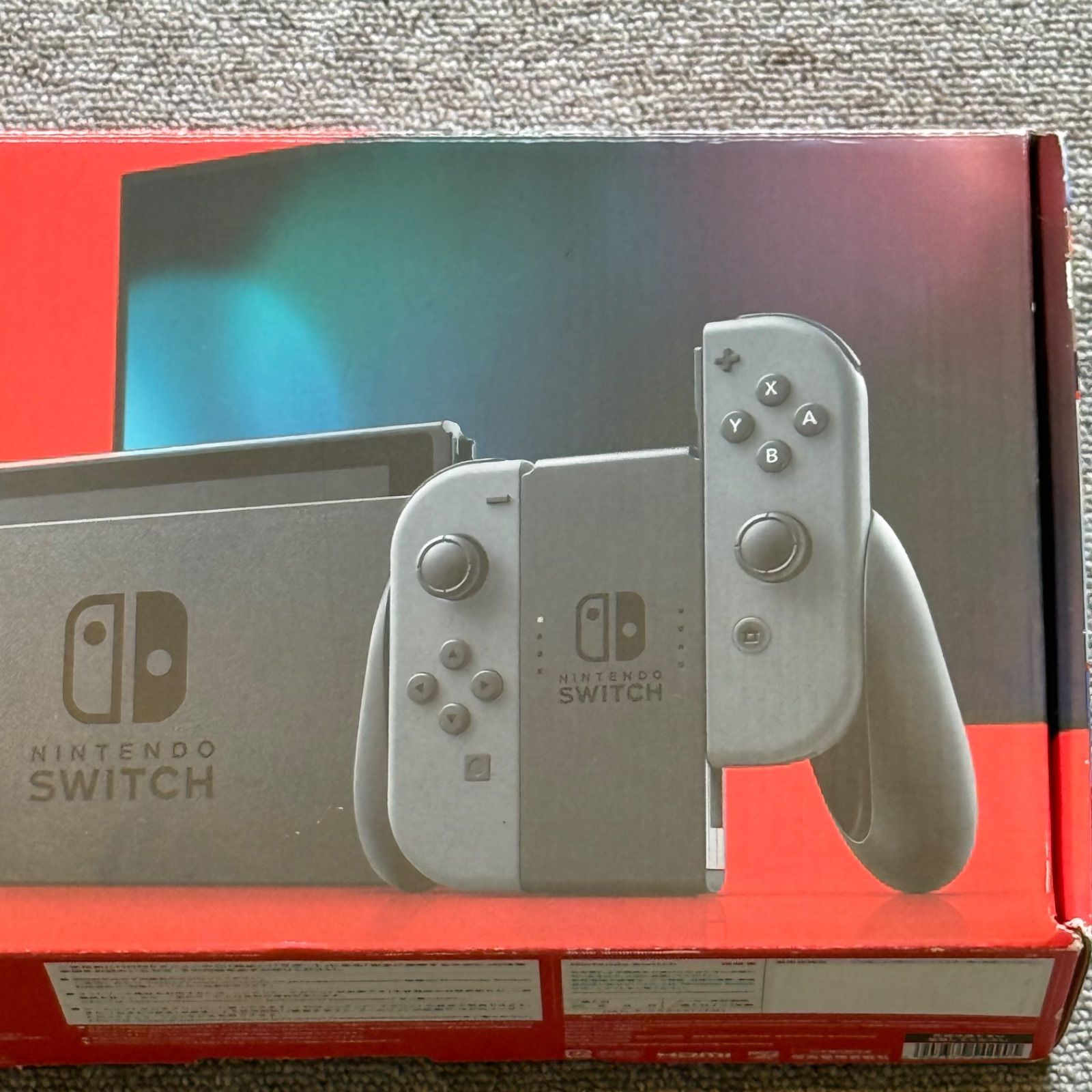 5-156【本体美品】Switch 本体 バッテリー強化版 グレー - メルカリ