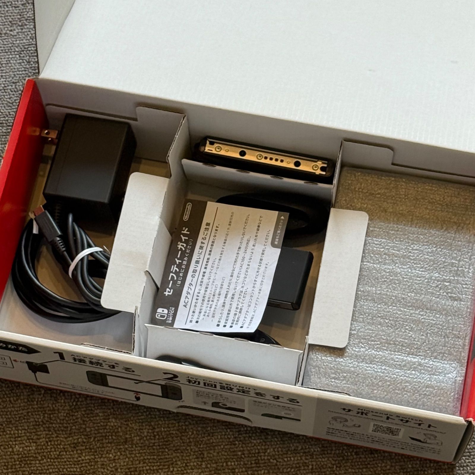 5-156【本体美品】Switch 本体 バッテリー強化版 グレー - メルカリ