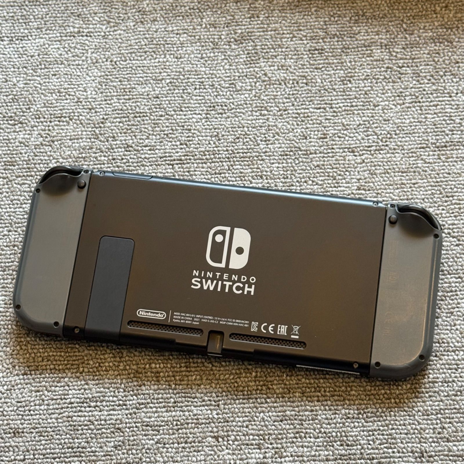5-156【本体美品】Switch 本体 バッテリー強化版 グレー - メルカリ