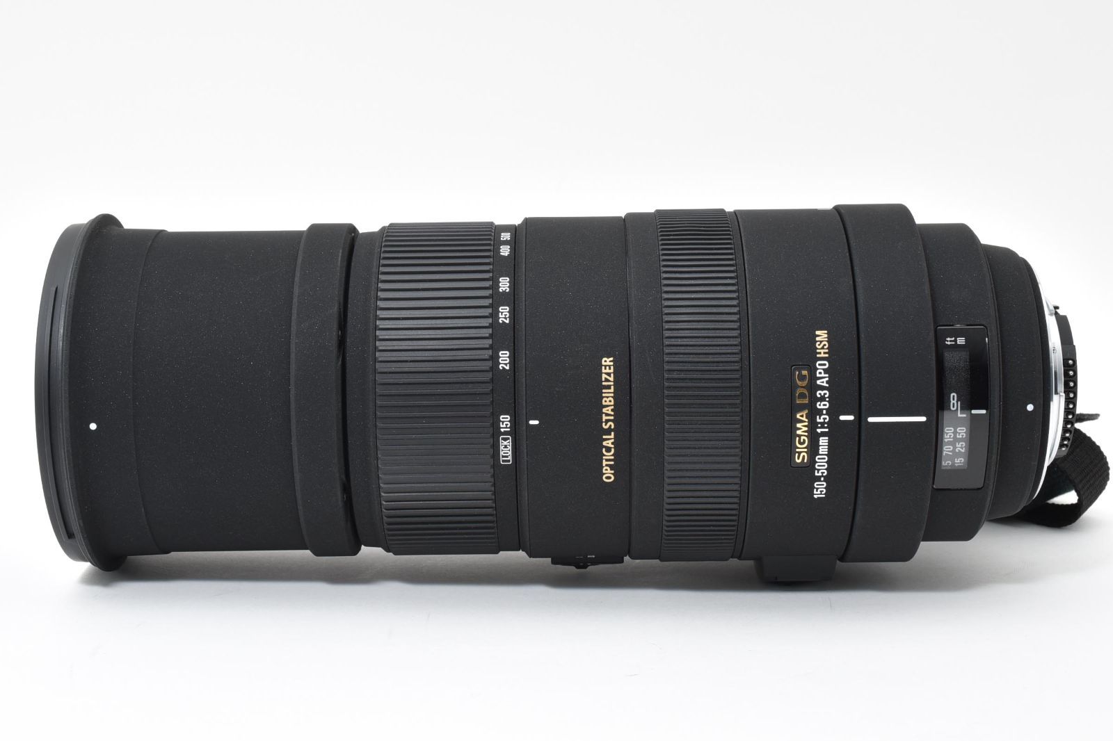 極上品 SIGMA シグマ APO 150-500mm f/5-6.3 DG OS HSM ニコン用 #411