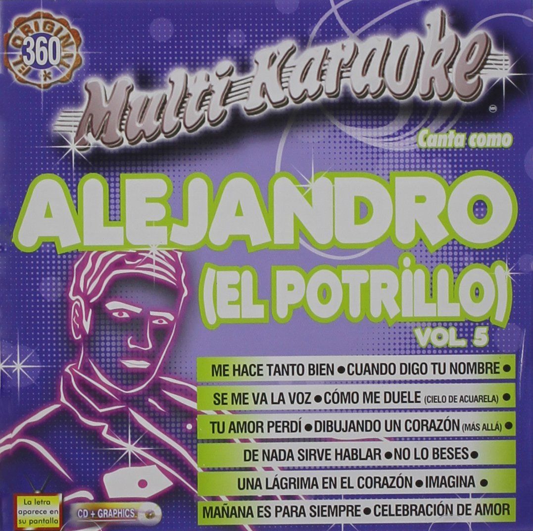 【CD】Karaoke: Alejandro Fernandez 5