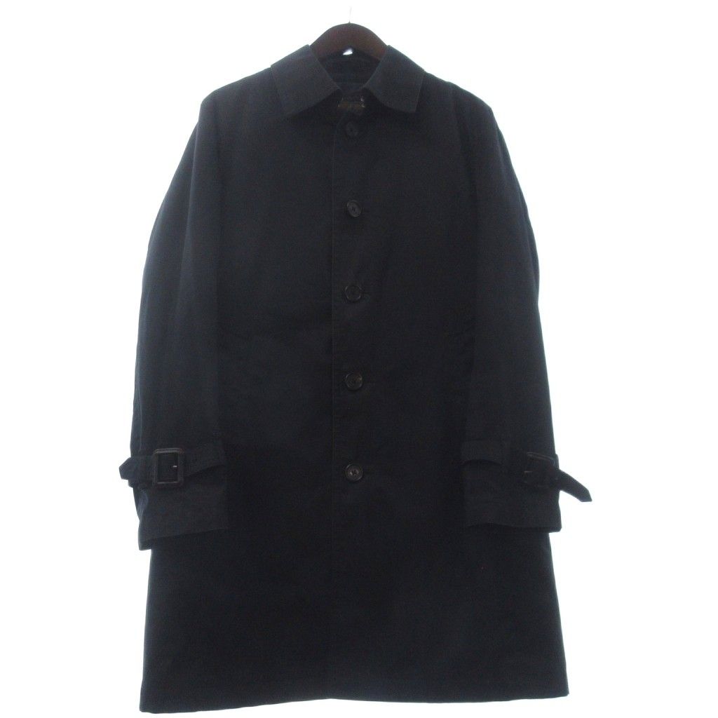 ブラックレーベルクレストブリッジ BLACK LABEL CRESTBRIDGE コート ひざ丈 長袖 51A30-202-09 黒 ブラック M
