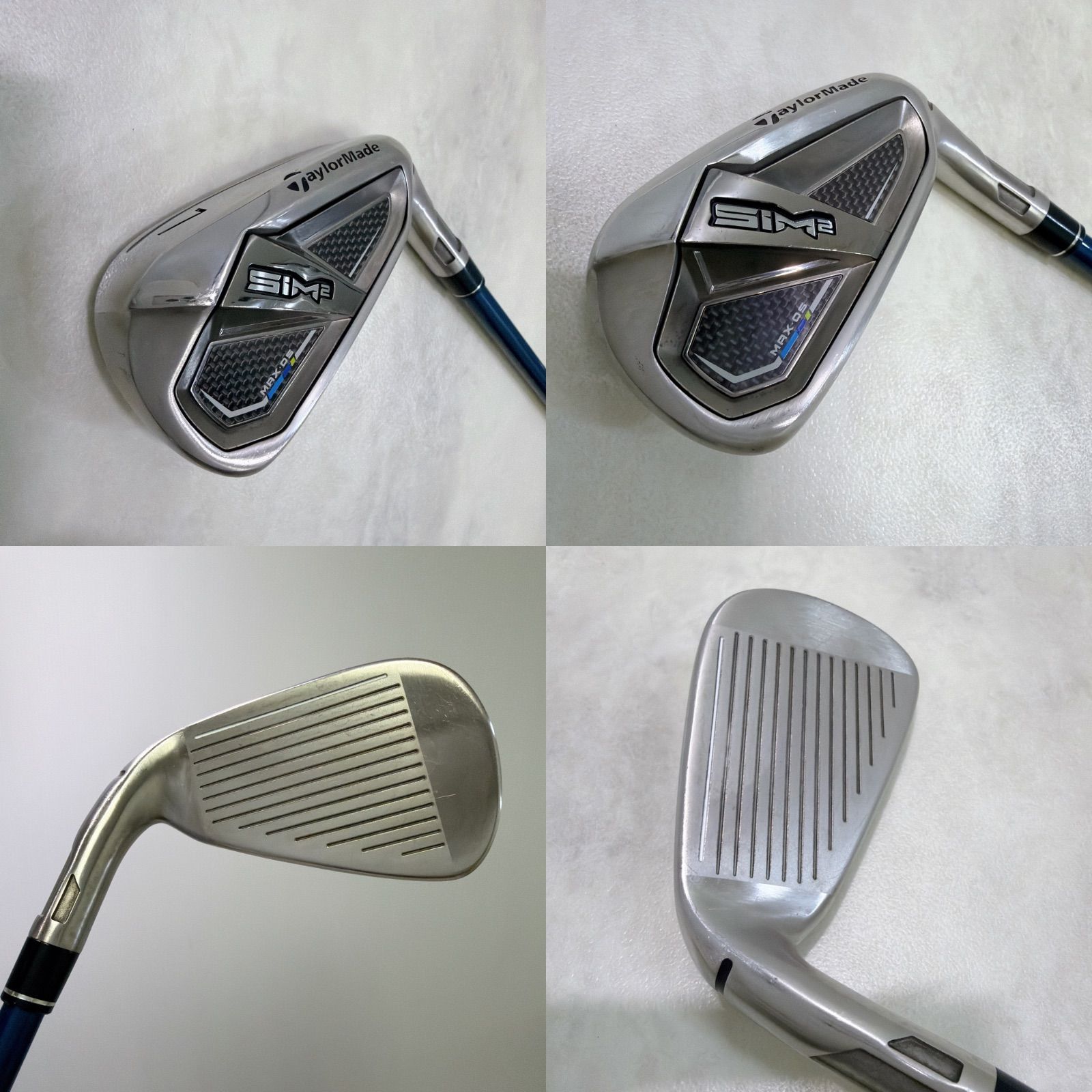 TaylorMade SIM2 MAX OS 7番単品アイアン 純正カーボン S 右 - メルカリ