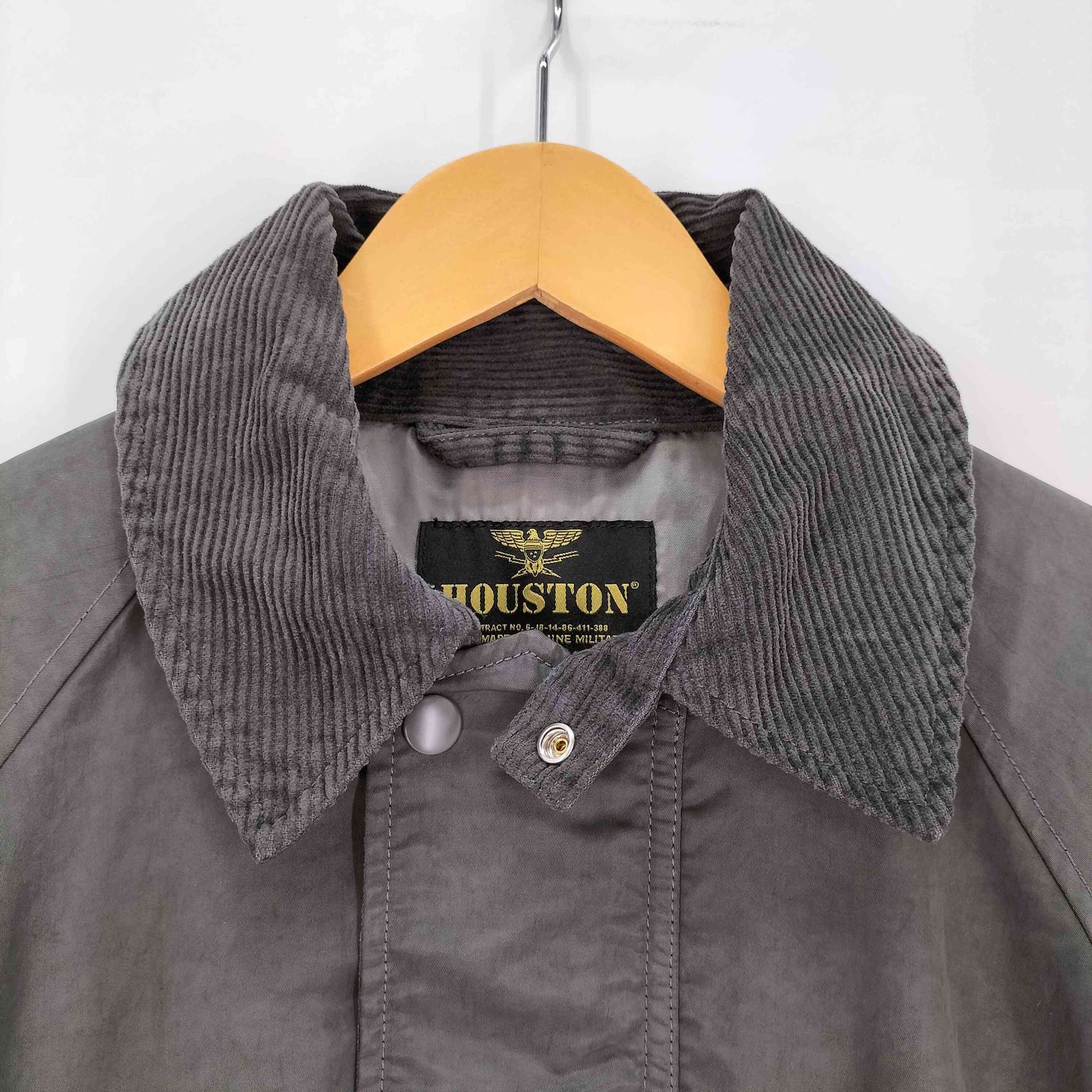 ヒューストン HOUSTON GARMENT DYE NYLON HUNTING JACKET / ガーメント