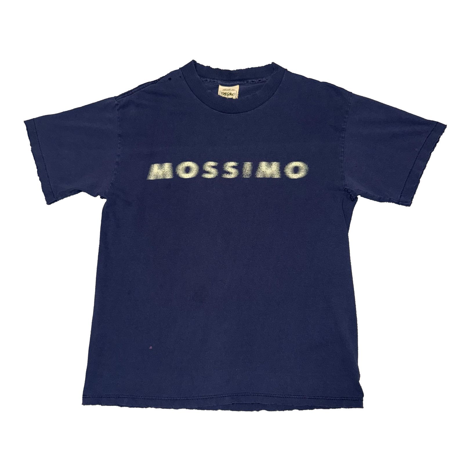 90s Mossimo モーションロゴ Tシャツ ネイビー USA製 サーフT