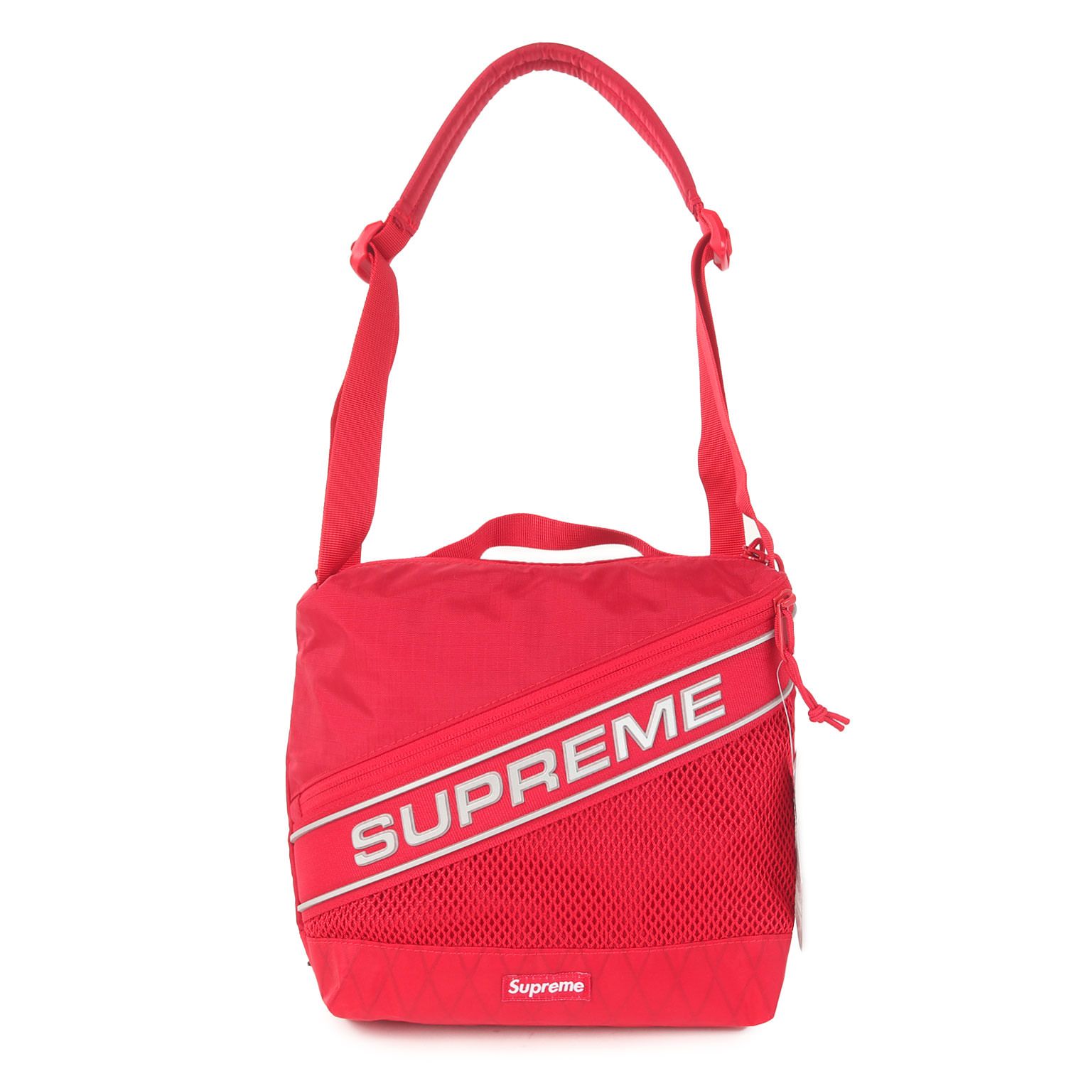 新品】Supreme シュプリーム バッグ レッド | 23AW ブランドロゴ 