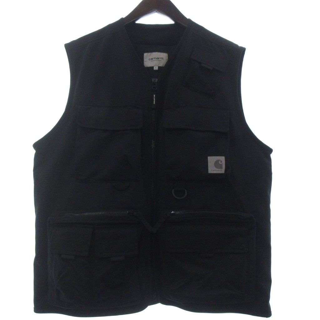 カーハート carhartt WIP ELMWOOD VEST アウトドア ベスト ロゴ 黒