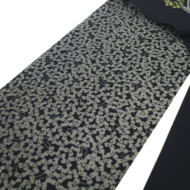 中古】 袋帯 山下織物 西陣 京都 リサイクル 正絹 全通 ART Nouveau