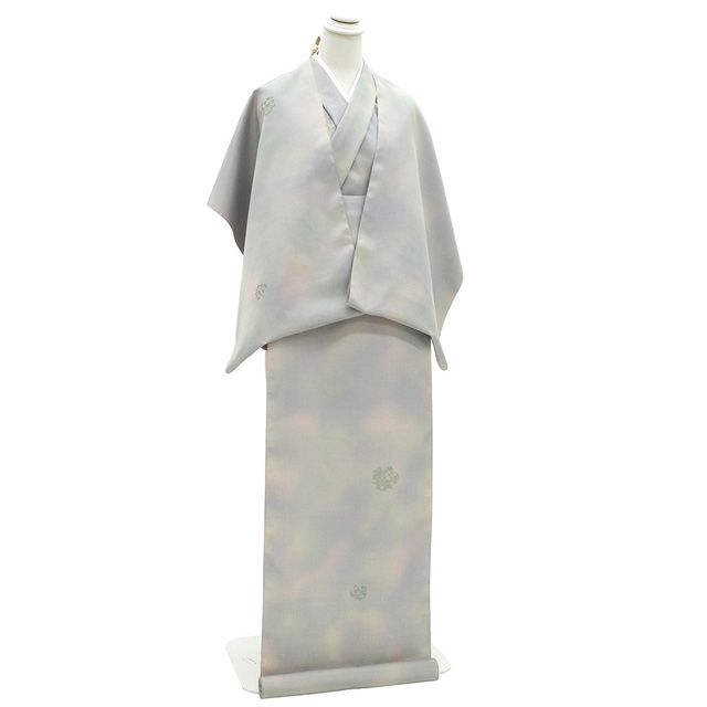 新古品】 菱屋六右ヱ門 紬 着物 着尺 反物 西陣 名門 高垣織物 京都