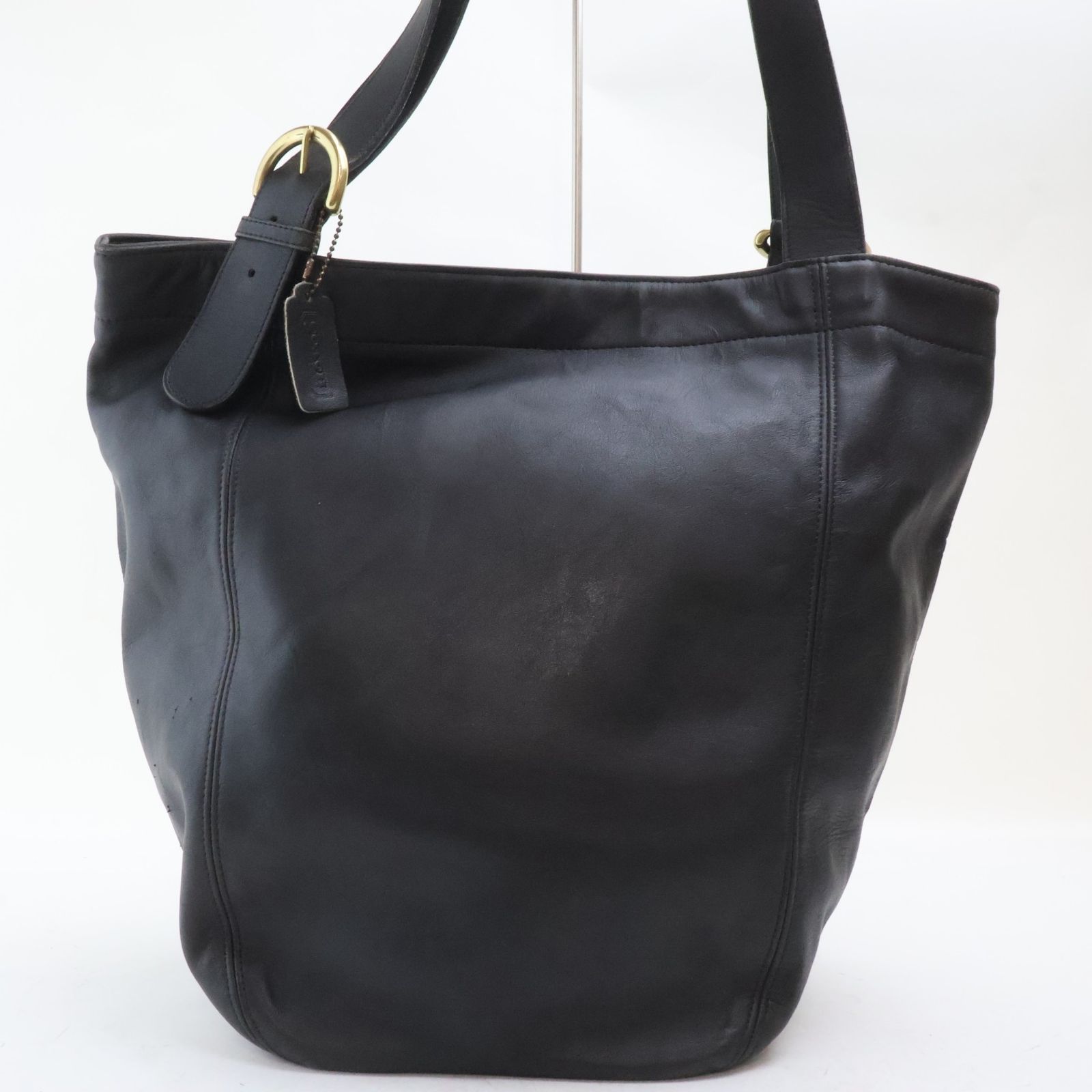 2605-43 コーチ オールド 103 トートバッグ COACH レザー製 USA製 ブラック 金金具