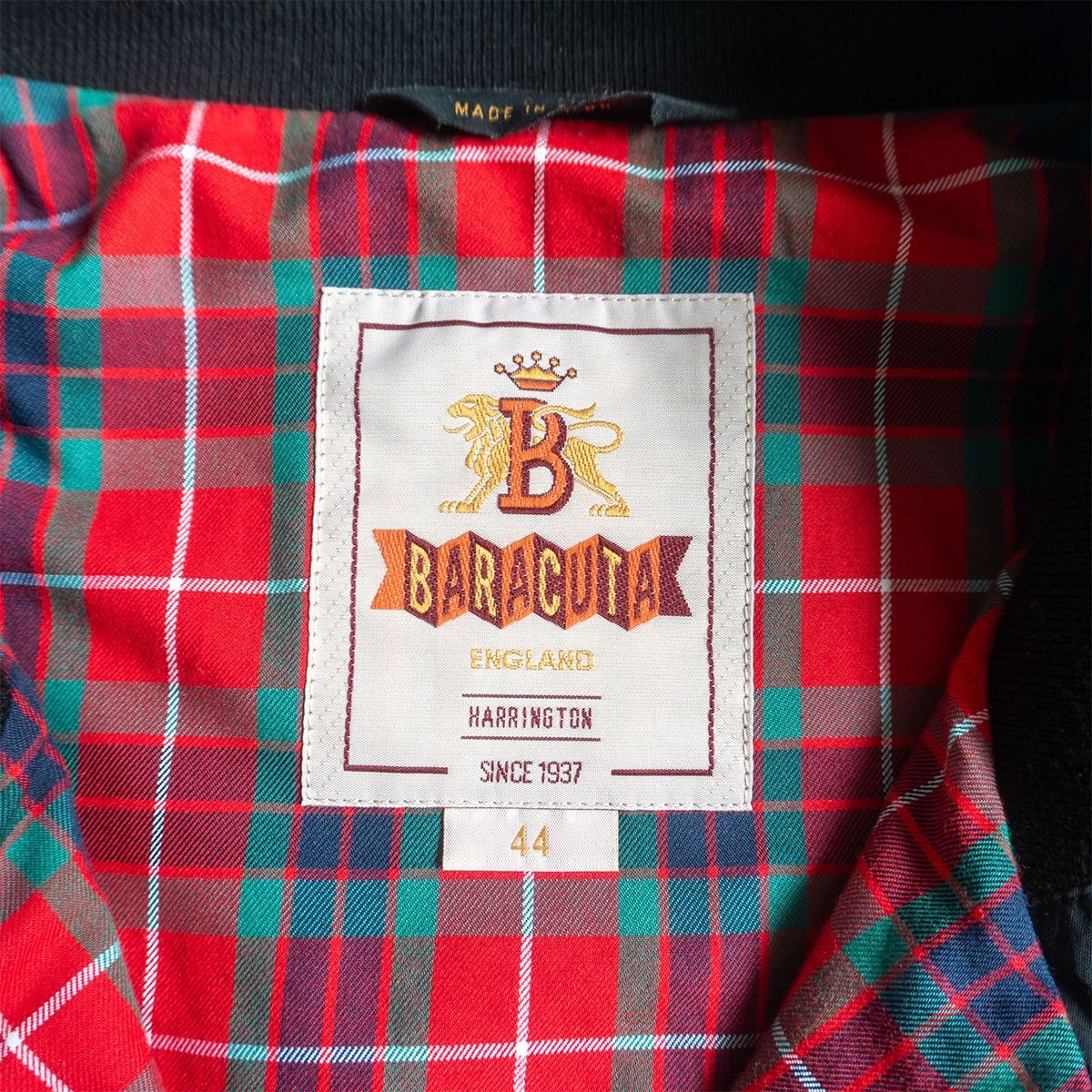 美品/ビッグサイズ】 BARACUTA 【G9 スウィングトップ ハリントン