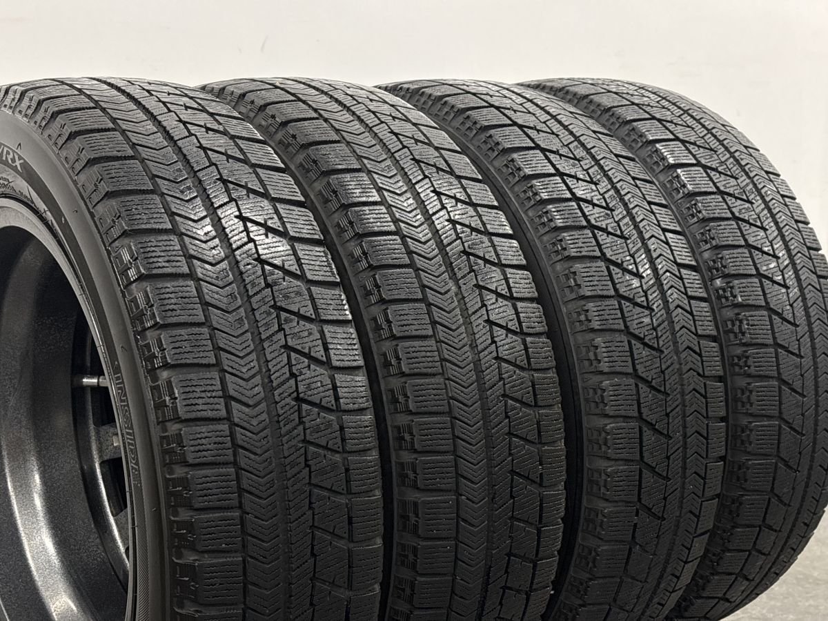 美品】SEIN SS 14in 4.5J +45 PCD100 ブリヂストン ブリザック VRX 155
