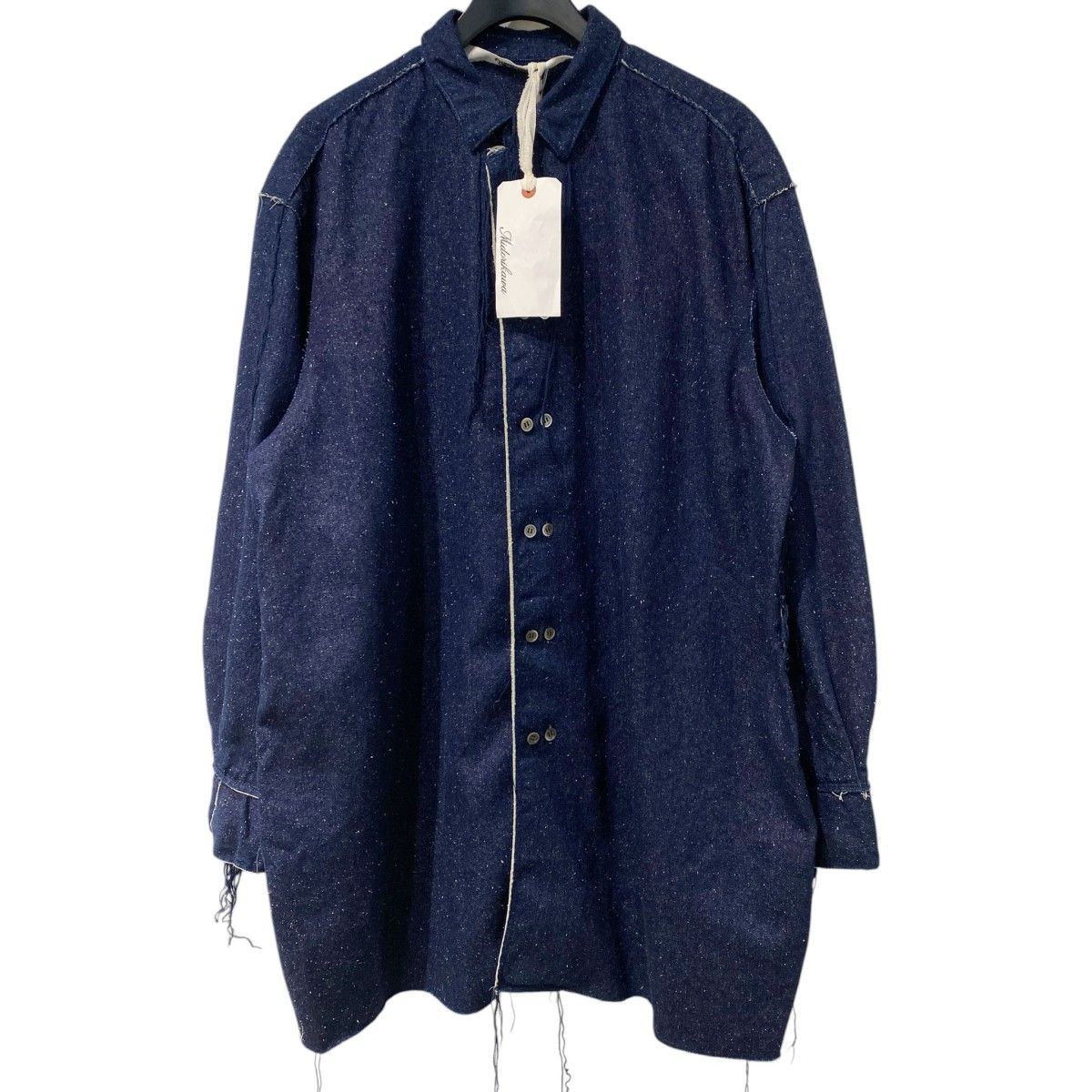 Midorikawa 25AW SILK DENIM SHIRTシルクデニムオーバーサイズシャツ