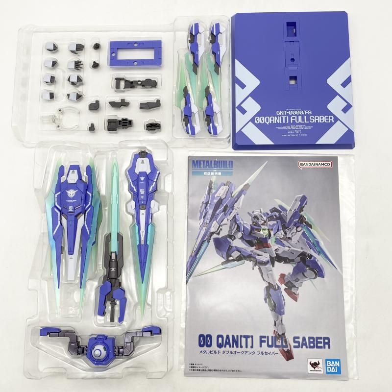 中古】開封 METAL BUILD GNT-0000/FS ダブルオークアンタ フルセイバー
