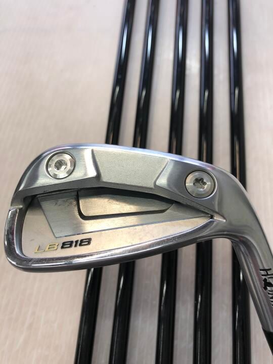 ホンマゴルフ　LB-818 PC　VIZARD 60　Sフレックス　アイアンセット　中古　ゴルフドゥ！NEXT昭島武蔵野店【最短即日発送】