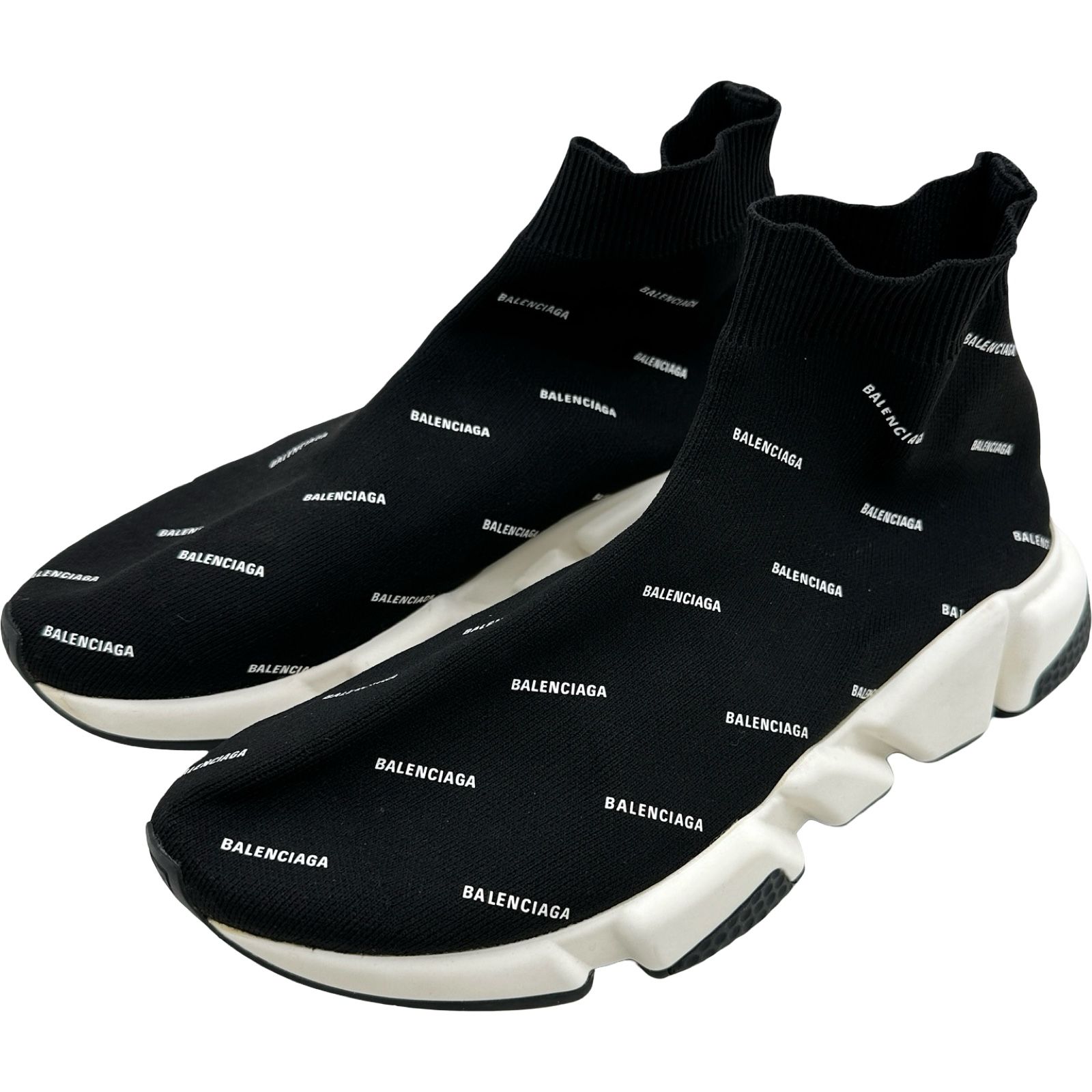 バレンシアガ BALENCIAGA スピードトレーナーソックススニーカー ブラック ファブリック メンズ スニーカー