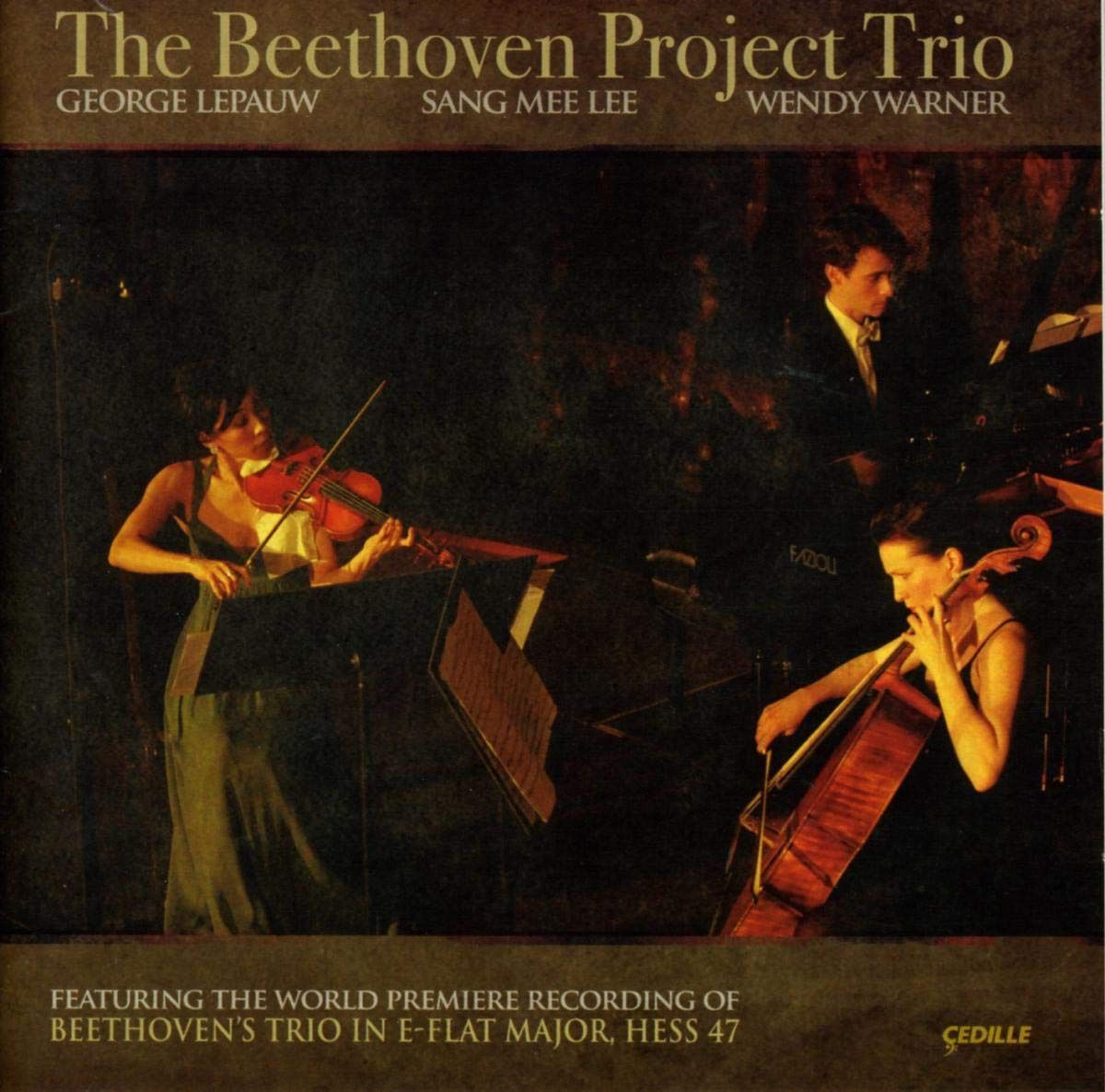 【CD】ベートーヴェン:ピアノ三重奏曲 Op. 63, Hess 47/Halm Anhang 3 (ベートーヴェン・プロジェクト・トリオ)