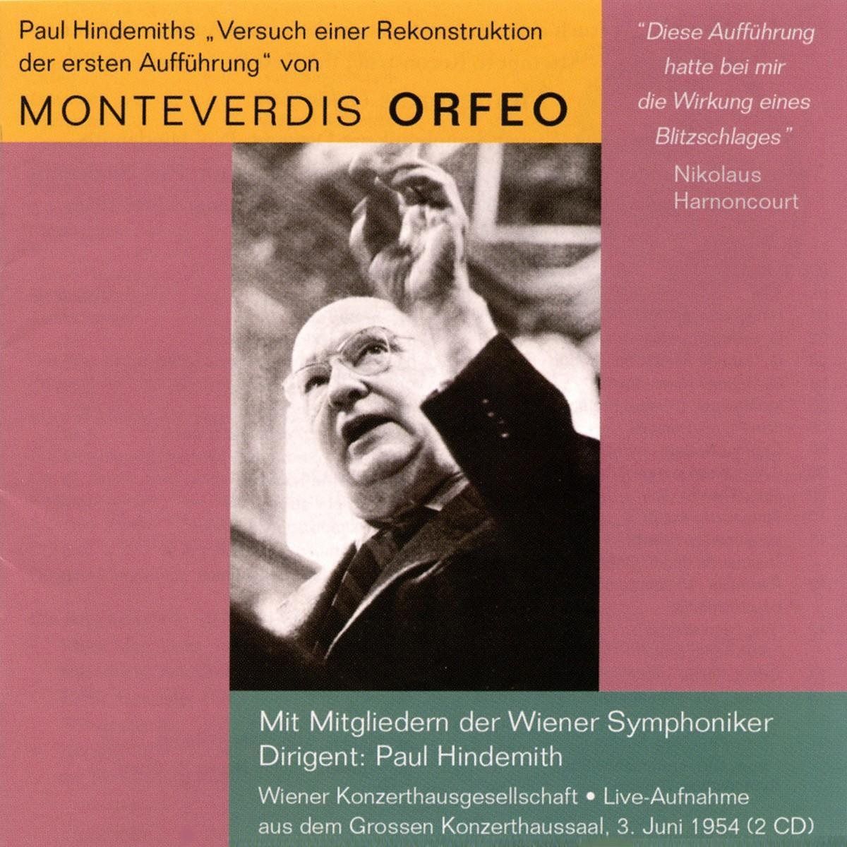 【CD】Monteverdis Orfeo