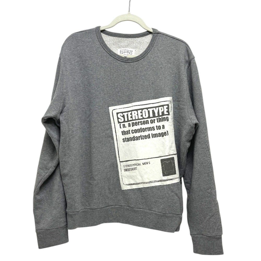 Maison Margiela メゾンマルジェラ トレーナー ステレオタイプ