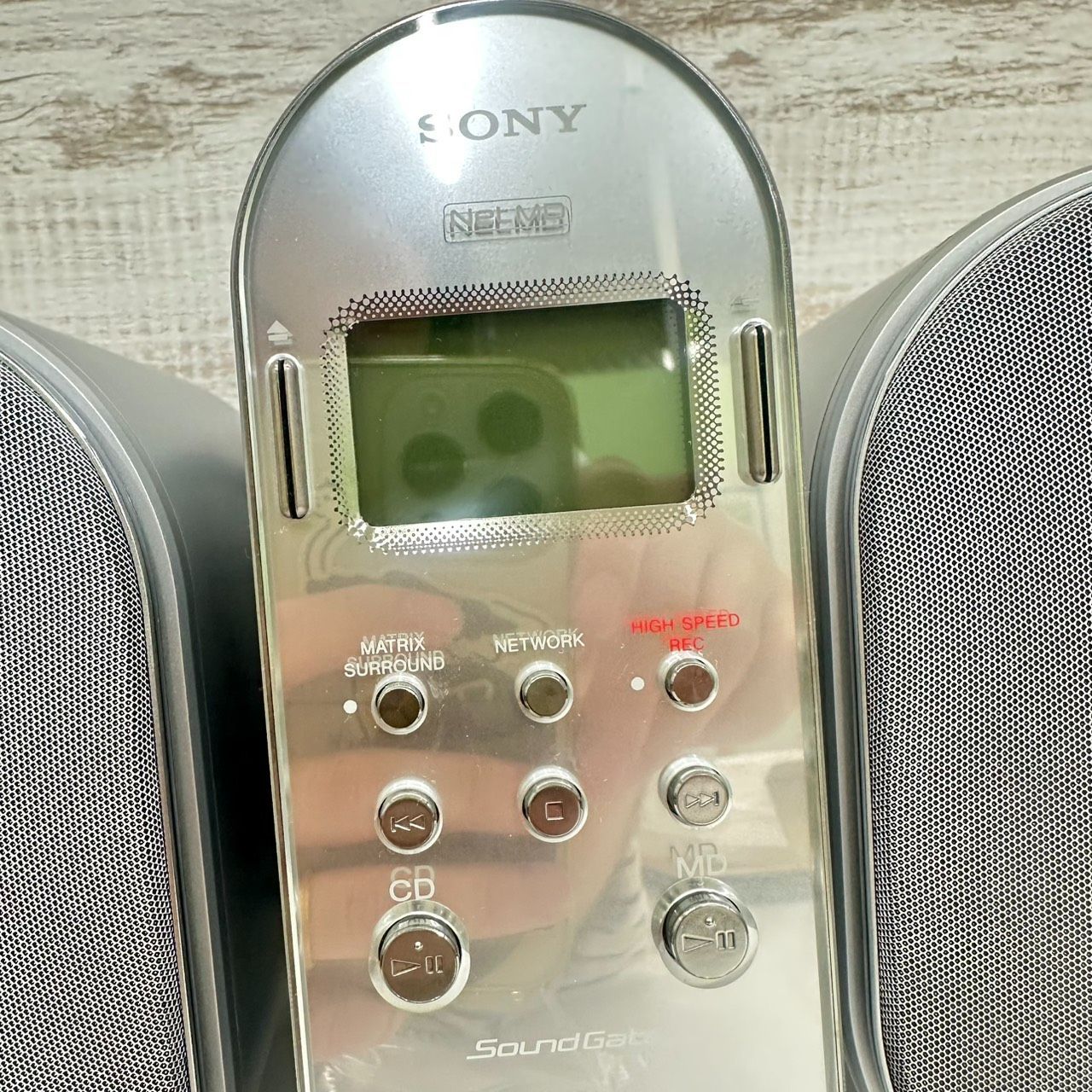 錦】極美品 SONY ソニー ネットMDデスクトップオーディオ Sound Gate
