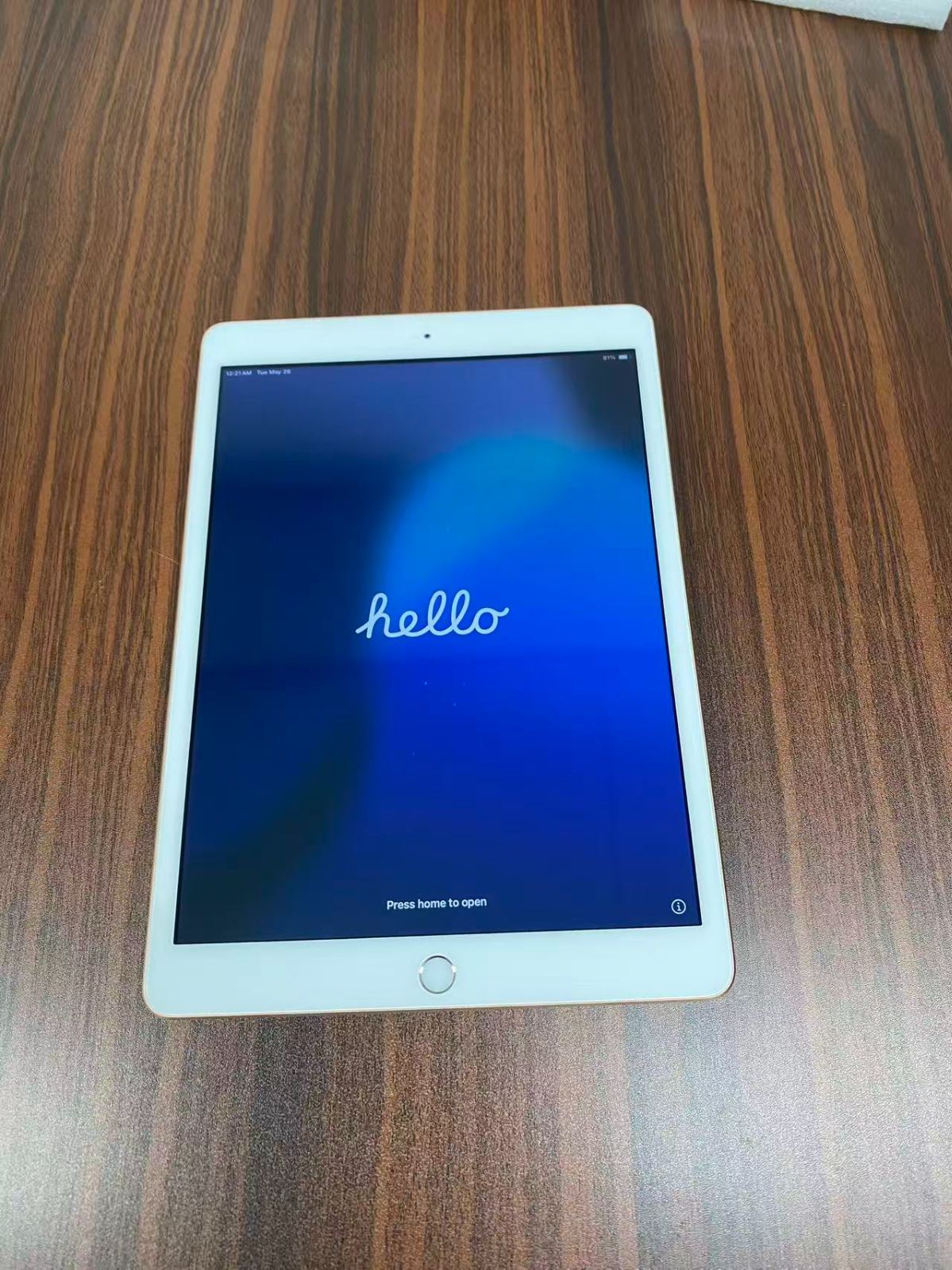 動作確認・初期化済み】電池97％Apple iPad 第7世代 Wi-Fi 128GB Gold