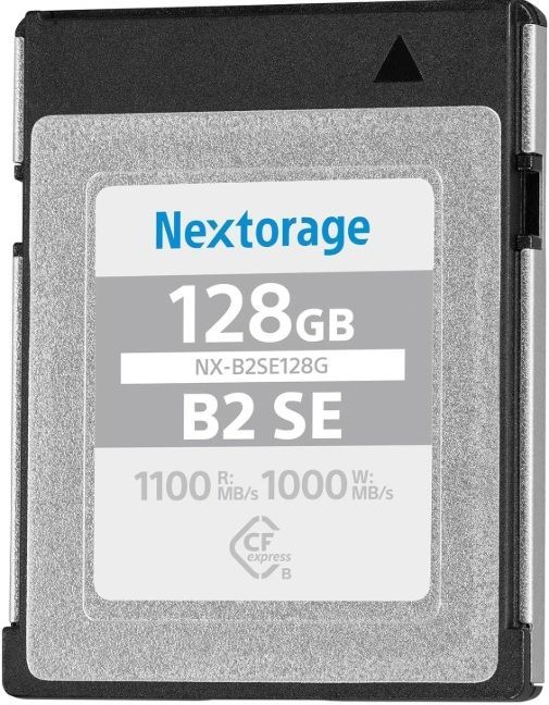 Nextorage 日本メーカー CFexpress TypeB 128GB 最大読出し速度1100MB/s 最大書込み速度1000MB/s NX-B2SE128G ネクストレージ メモリーカード
