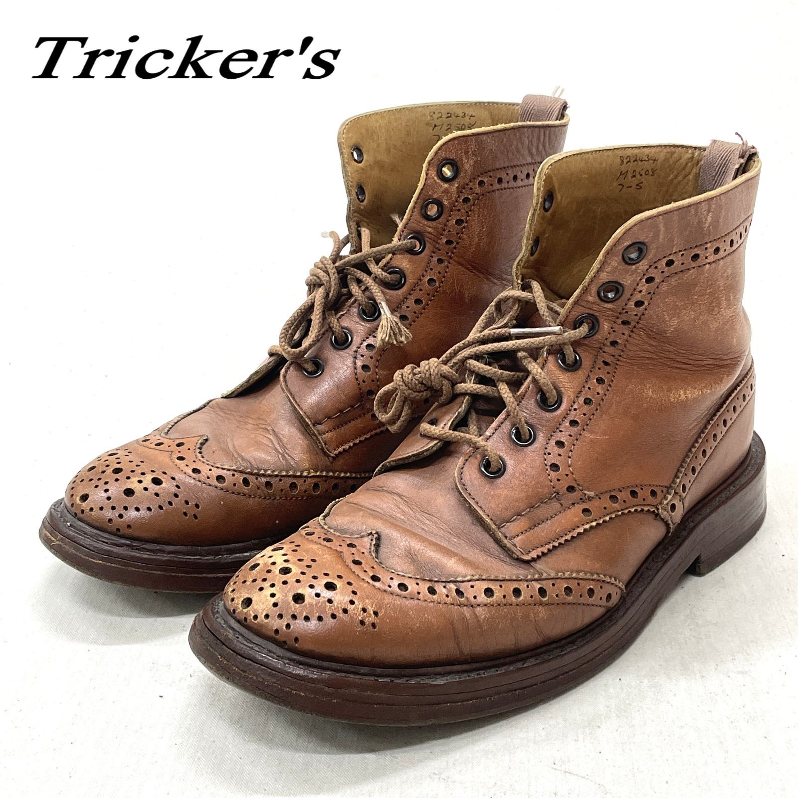 Tricker's トリッカーズ カントリーブーツ 26㎝ BRN/ブラウン 6,853円