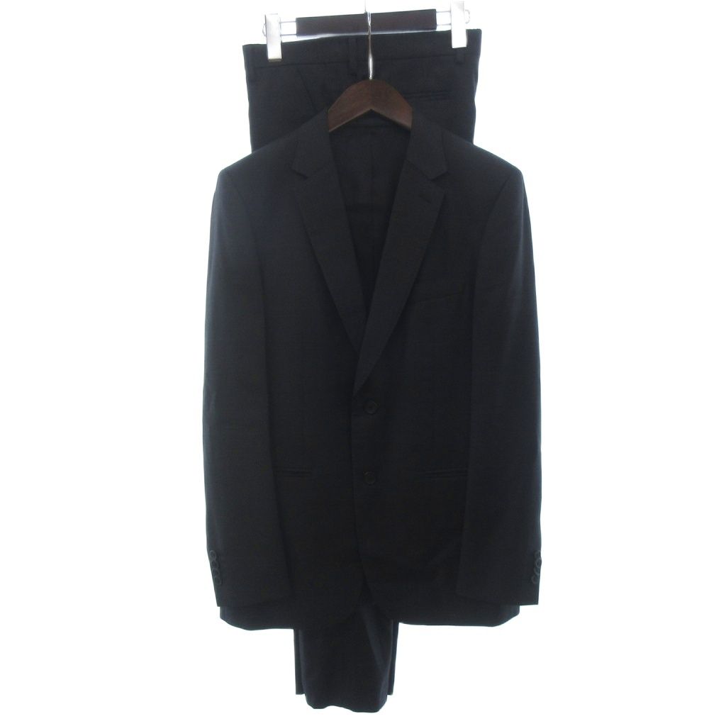 ポールスミス PAUL SMITH DORMEUIL EXEL 3ピース シングルスーツ セットアップ ジャケット ベスト パンツ 1439SP ダークグレー L