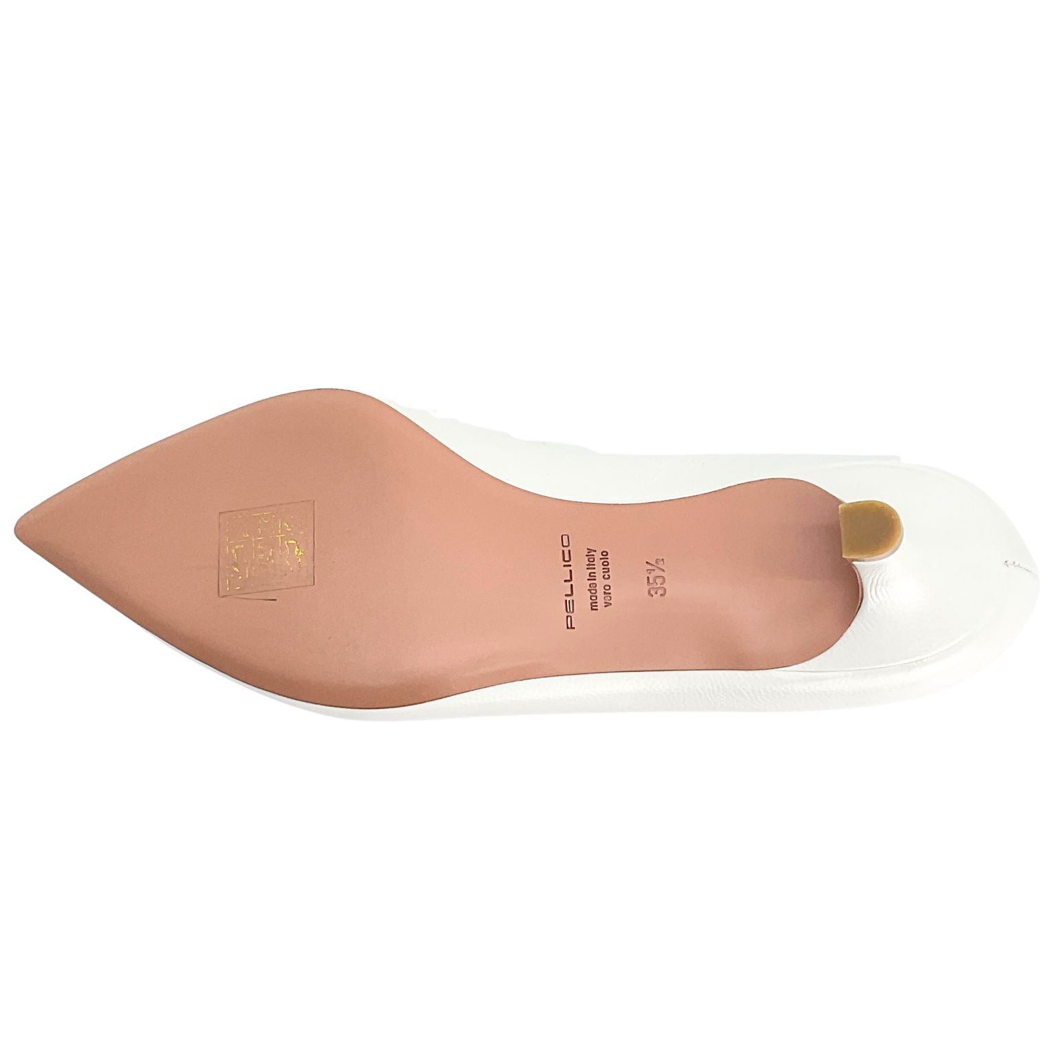 未使用 PELLICO ペリーコ カッティングレザーヒールパンプス 35.5