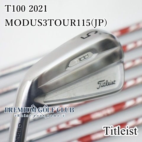 中古】[B+ランク] レフティーアイアンセット タイトリスト T100 2021