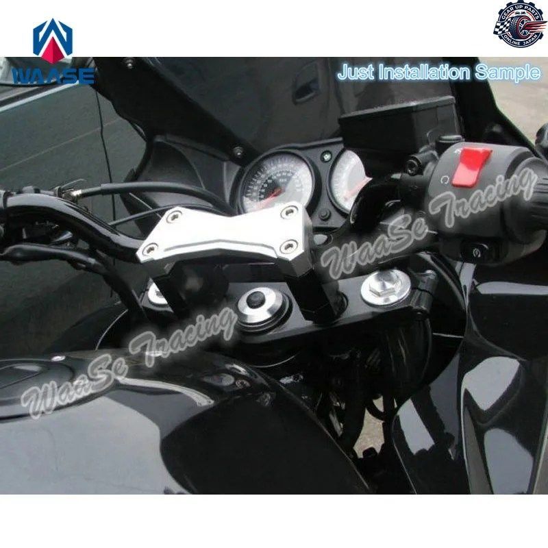 KAWASAKI Z1000 2007 2008 2009 22MM 7/8インチ ハンドルバーライザーアップ 30MM ブラケットキット