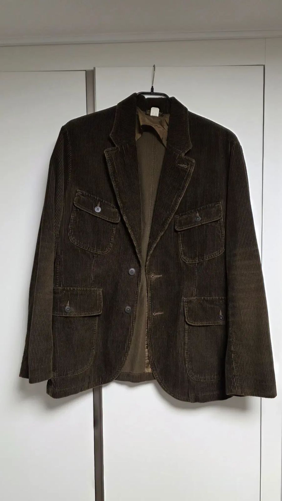 RRL(ダブルアールエル) アンコンストラクテッド コーデュロイ スポーツ ジャケット L