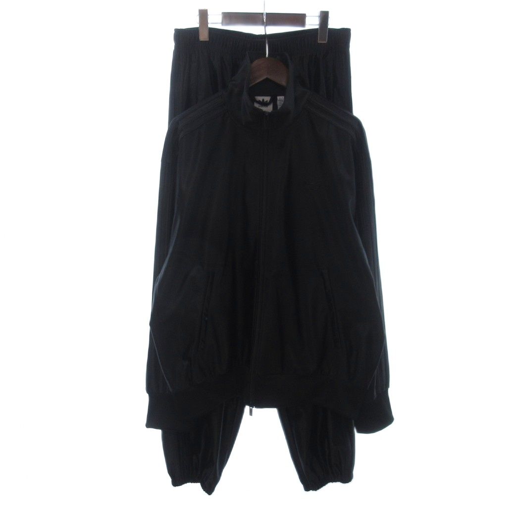 アディダス adidas ファイヤーバード トラックトップ トラックパンツ セット IT7449 IT7511 ブラック L ■SK