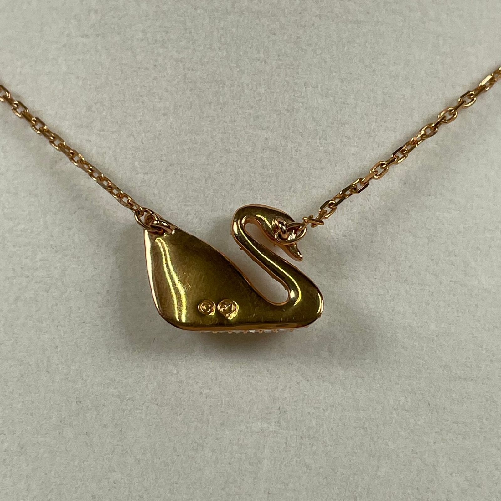 スワロフスキー　スワン　Art7658【メルカリ便発送】 SWAROVSKI スワロフスキー ネックレス スワン - メルカリ