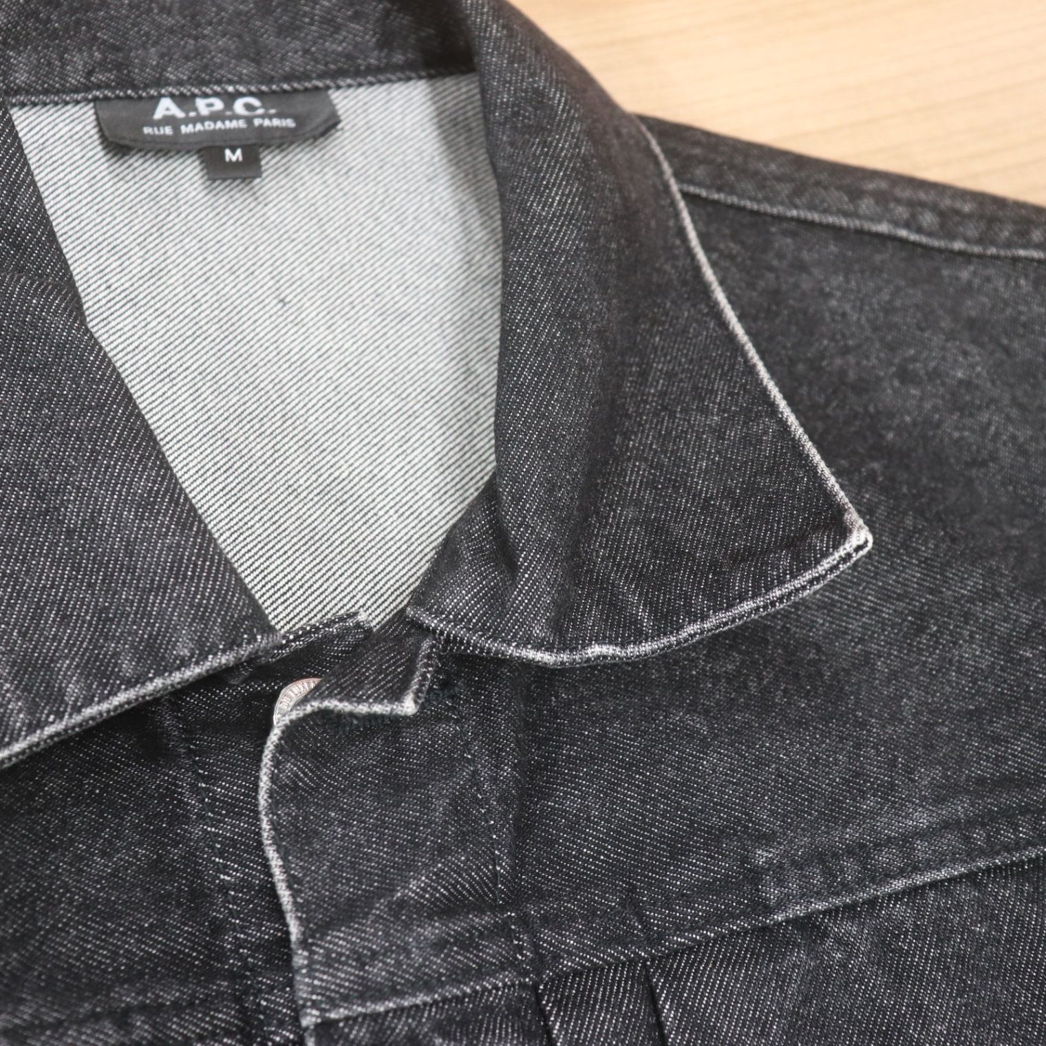 ITRGO14LKD1C A.P.C アーペーセー ウォッシュド ブラック デニム