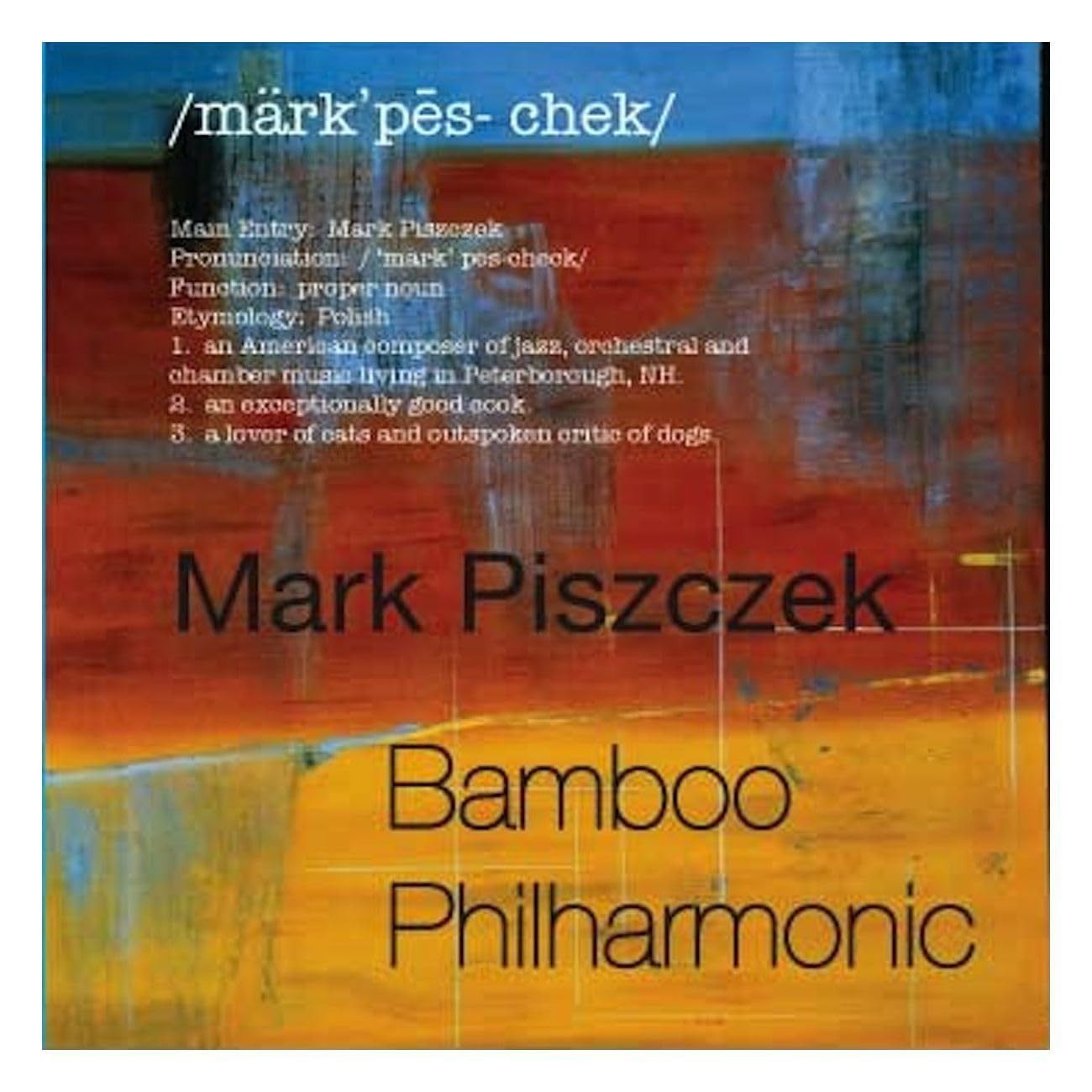 【CD】Bamboo Philharmonic