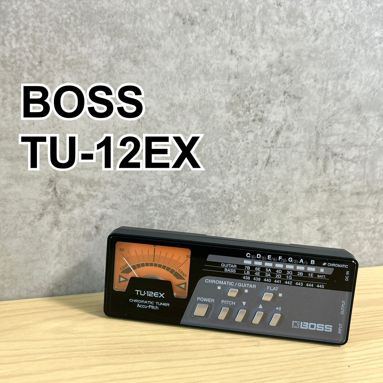 BOSS TU-12 クロマチックチューナー BOSS TU-12EX クロマチックチューナー - メルカリ