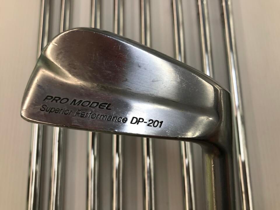 ダンロップ　プロモデル DP-201　ダイナミックゴールド　R400フレックス　アイアンセット　中古【最短即日発送】