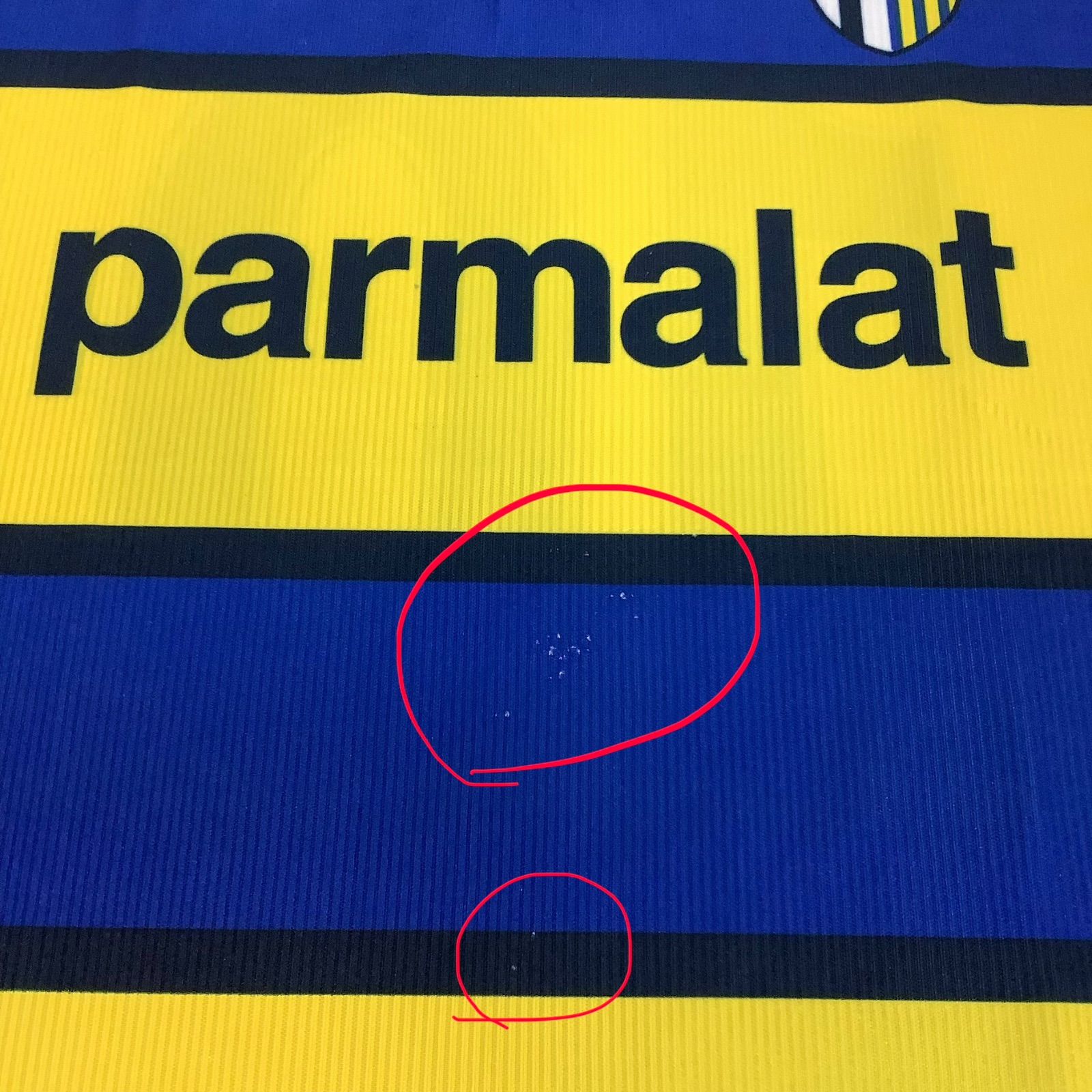 parma AC パルマAC 中田英寿 レプリカユニフォーム スポンサーロゴ 背