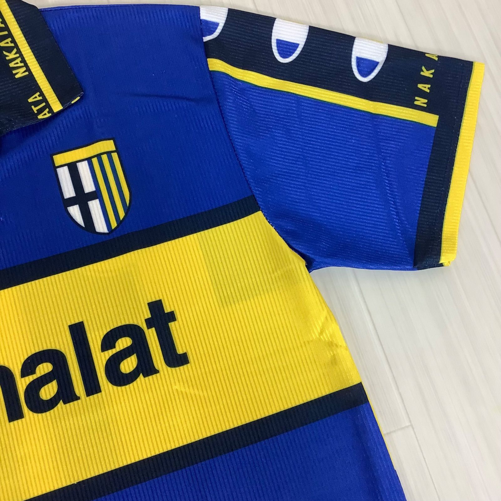 parma AC パルマAC 中田英寿 レプリカユニフォーム スポンサーロゴ 背