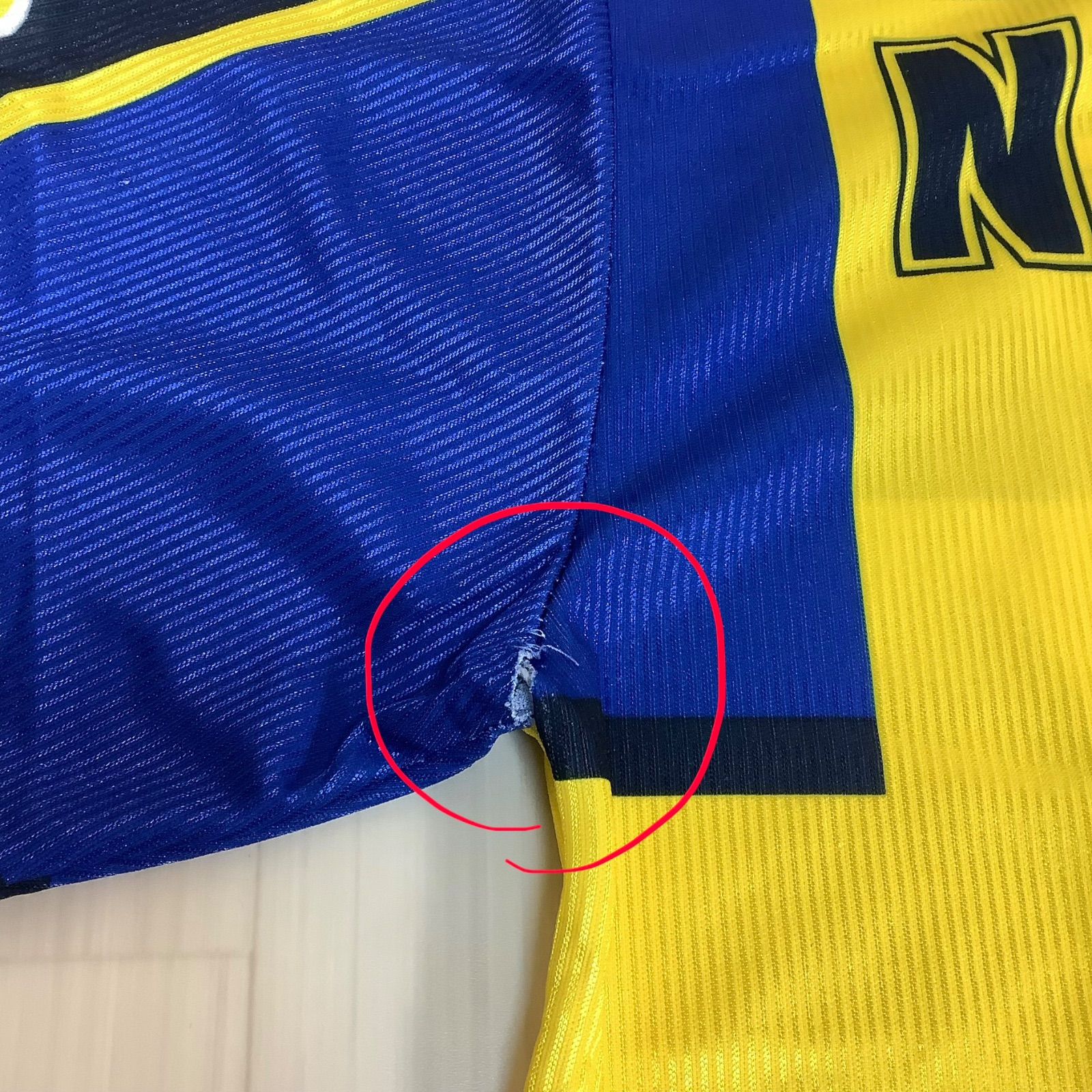 parma AC パルマAC 中田英寿 レプリカユニフォーム スポンサーロゴ 背