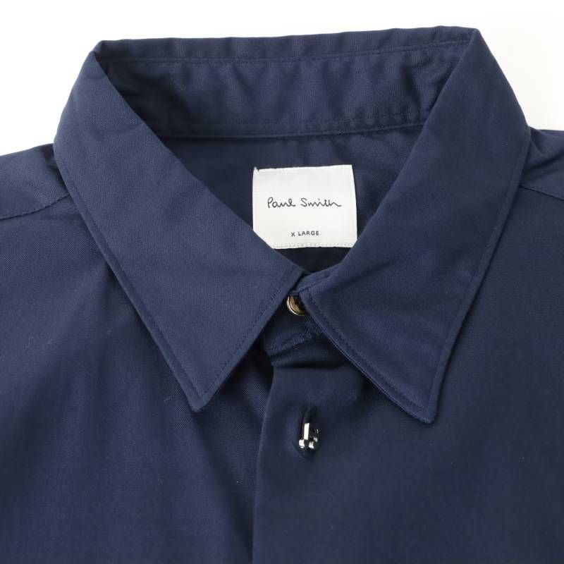 新品 Paul Smith ポールスミス チャームボタン カジュアルシャツ XL