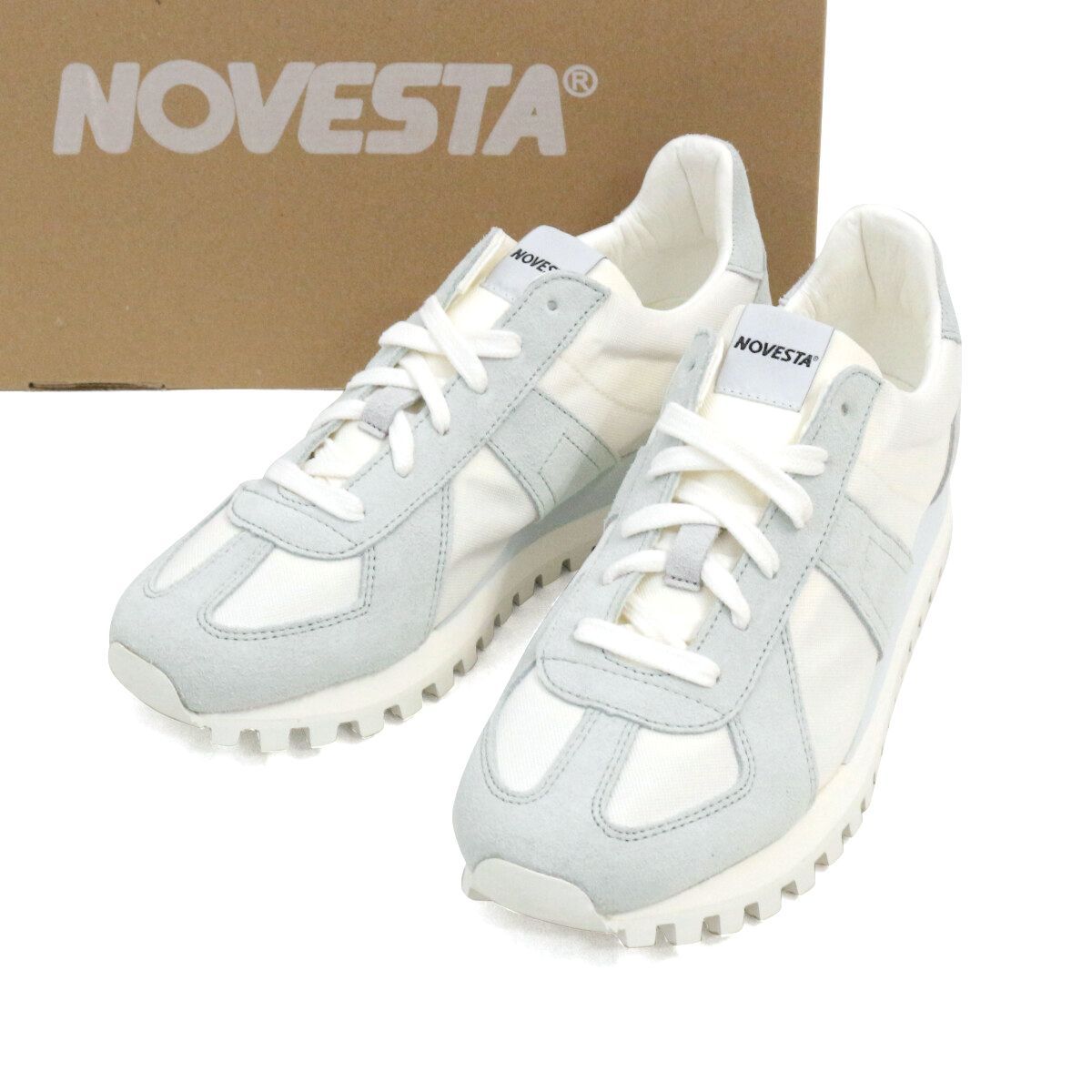 NOVESTA ノヴェスタ GAT TRAIL ジャーマントレーナートレイル / スニーカー UK6 N279004-002WHT110