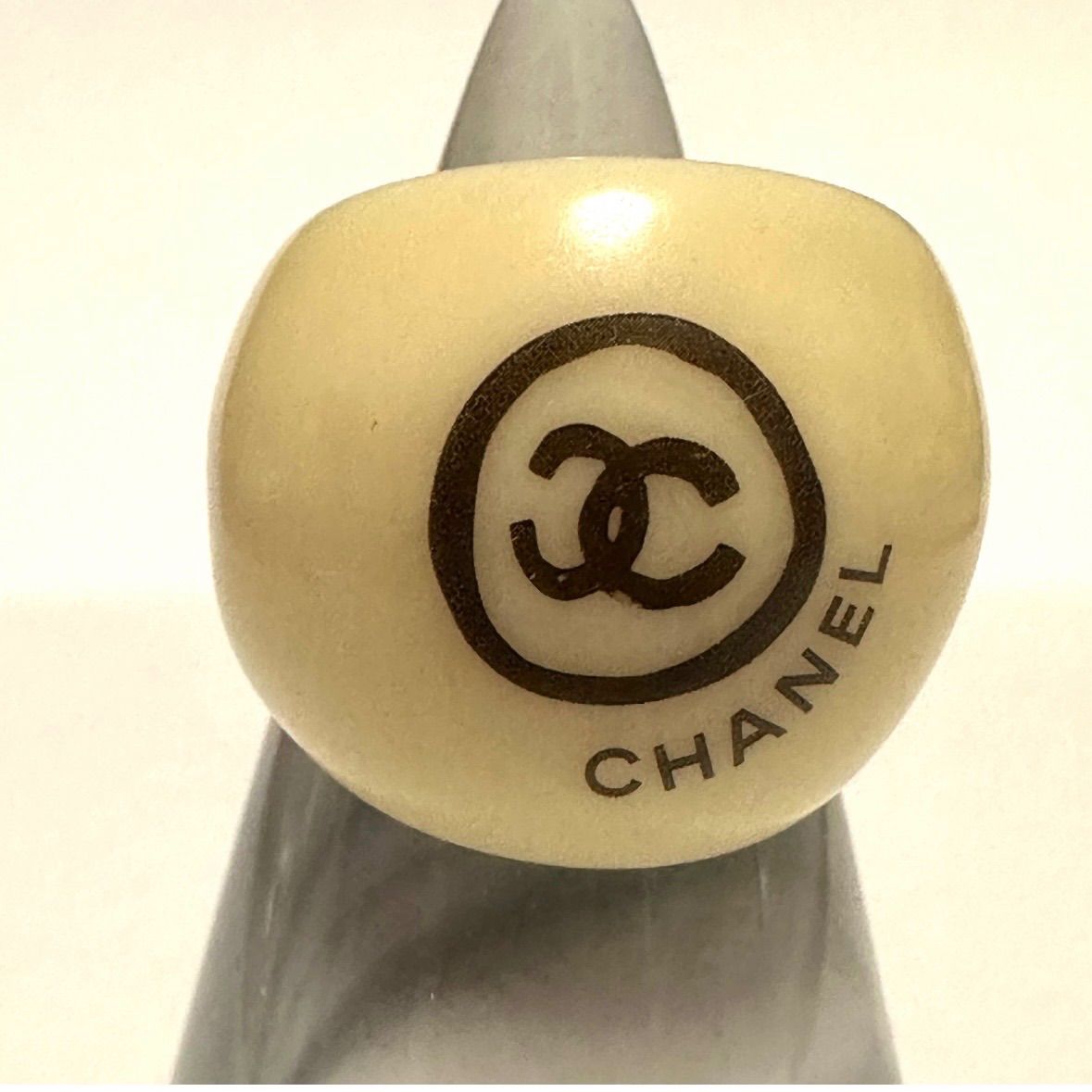 シャネル CHANEL 指輪 リング ココマーク 手書き風 ヴィンテージ 