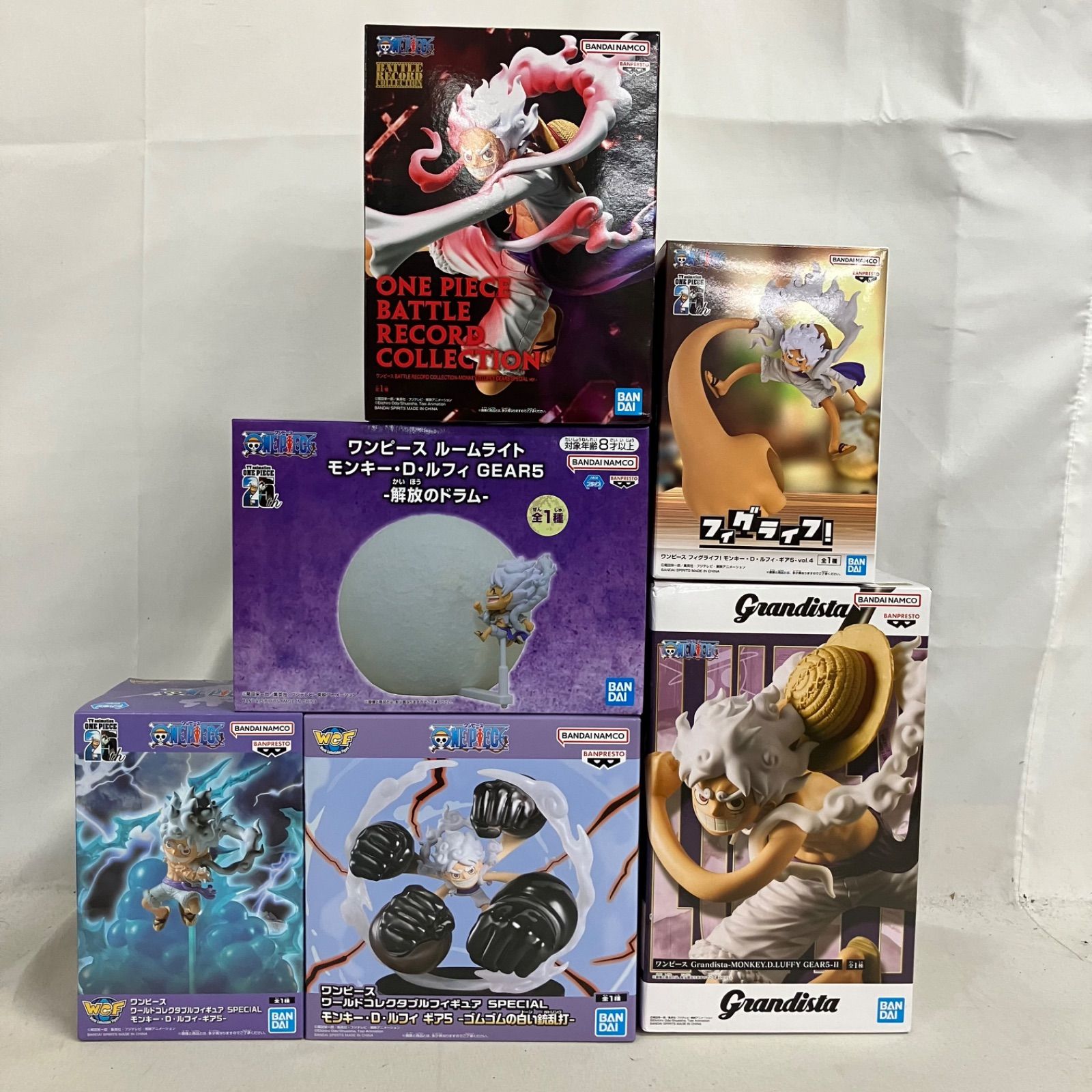 【非売品】『89 WORLD CUP MASTERS』 記念グッズセット 爆買い，高品質】 未開封 ONE PIECE Grandista モンキー・D・ルフィ